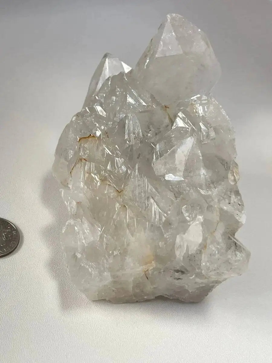 Enhydro Crystal: Enhydro Moving Sand & Hematoid Inclusion